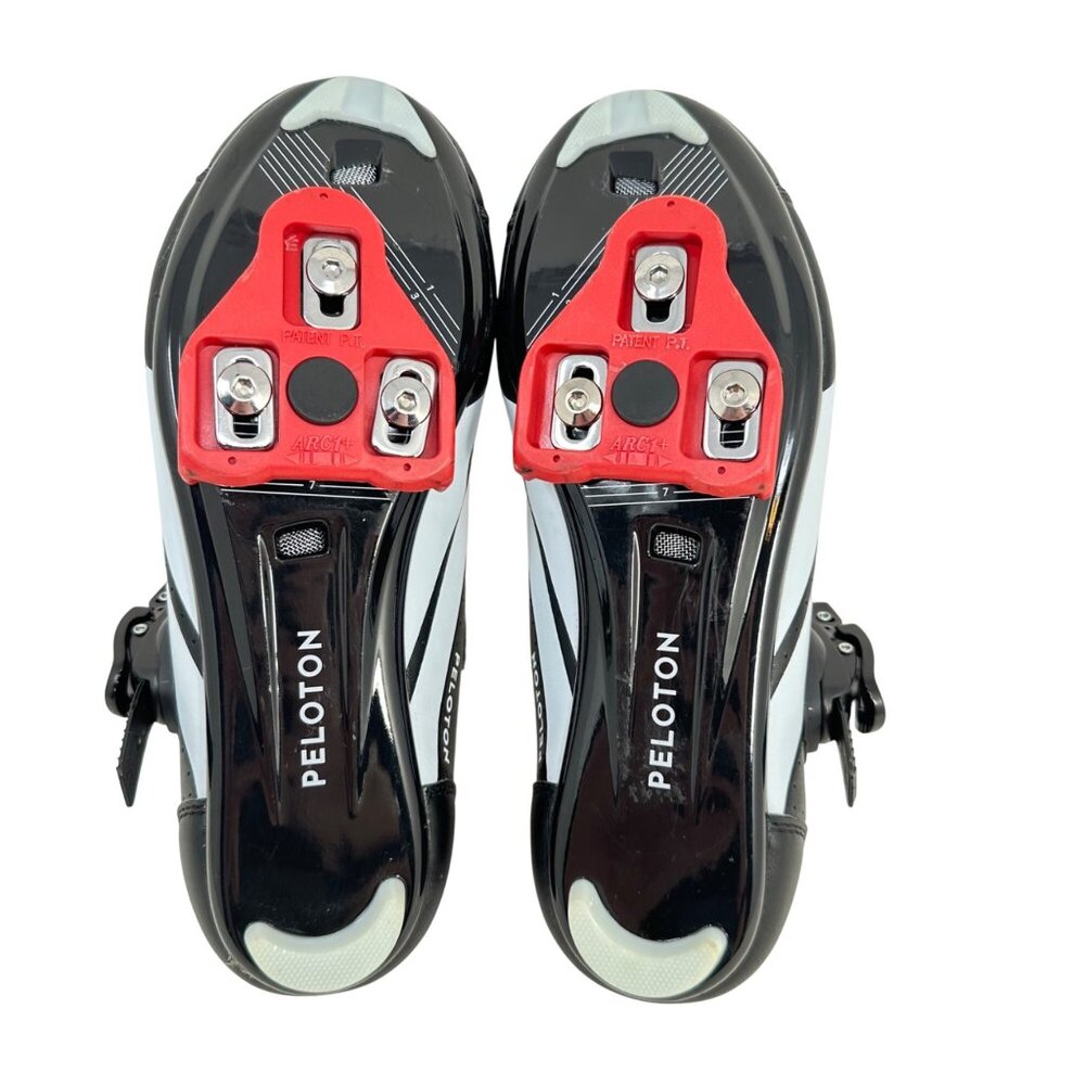 Peloton Cycling Shoes - Size 38 Womens 7 / 7.5 Mens 6 - w/ Cleats - Picture 3 of 5